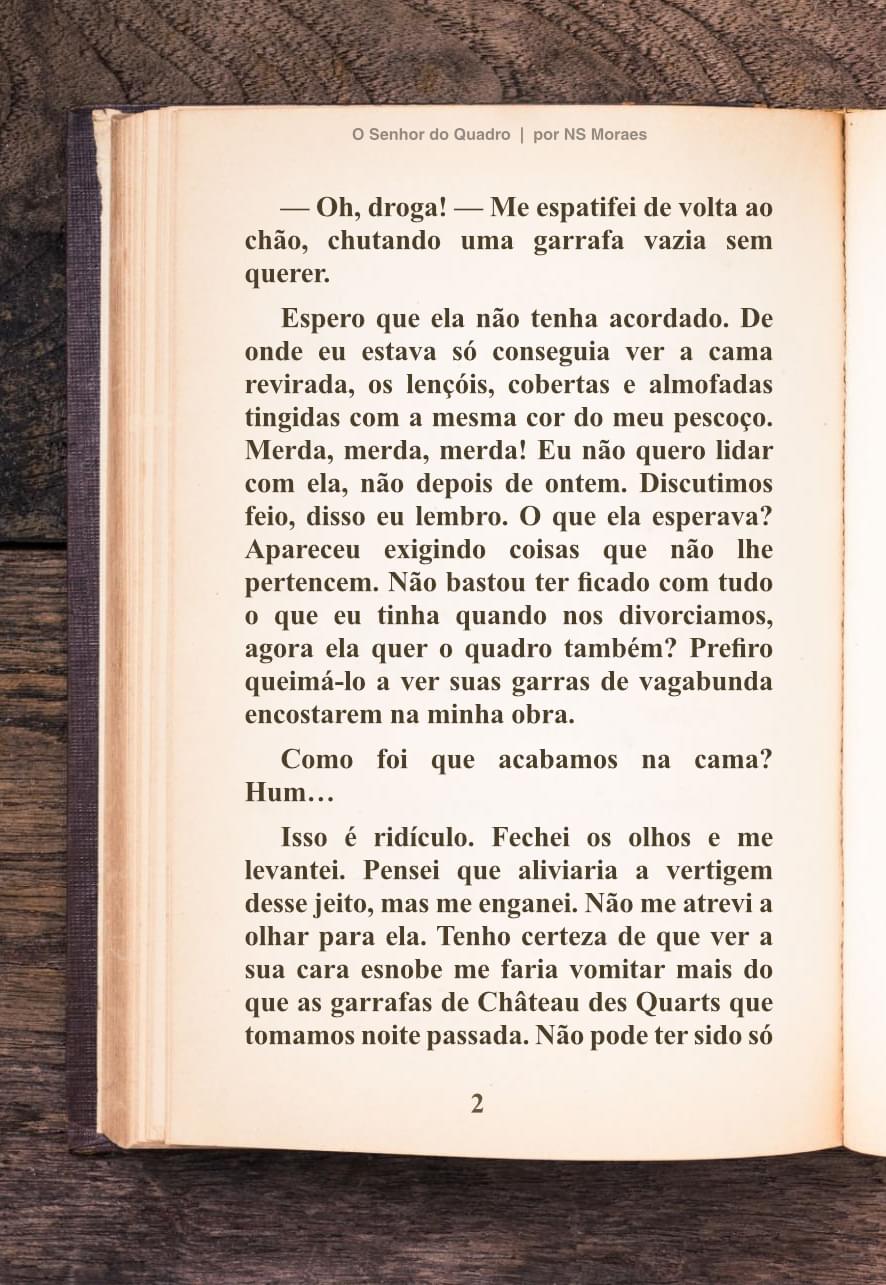 M Leia grátis O Senhor do Quadro Um adorável conto de terror p