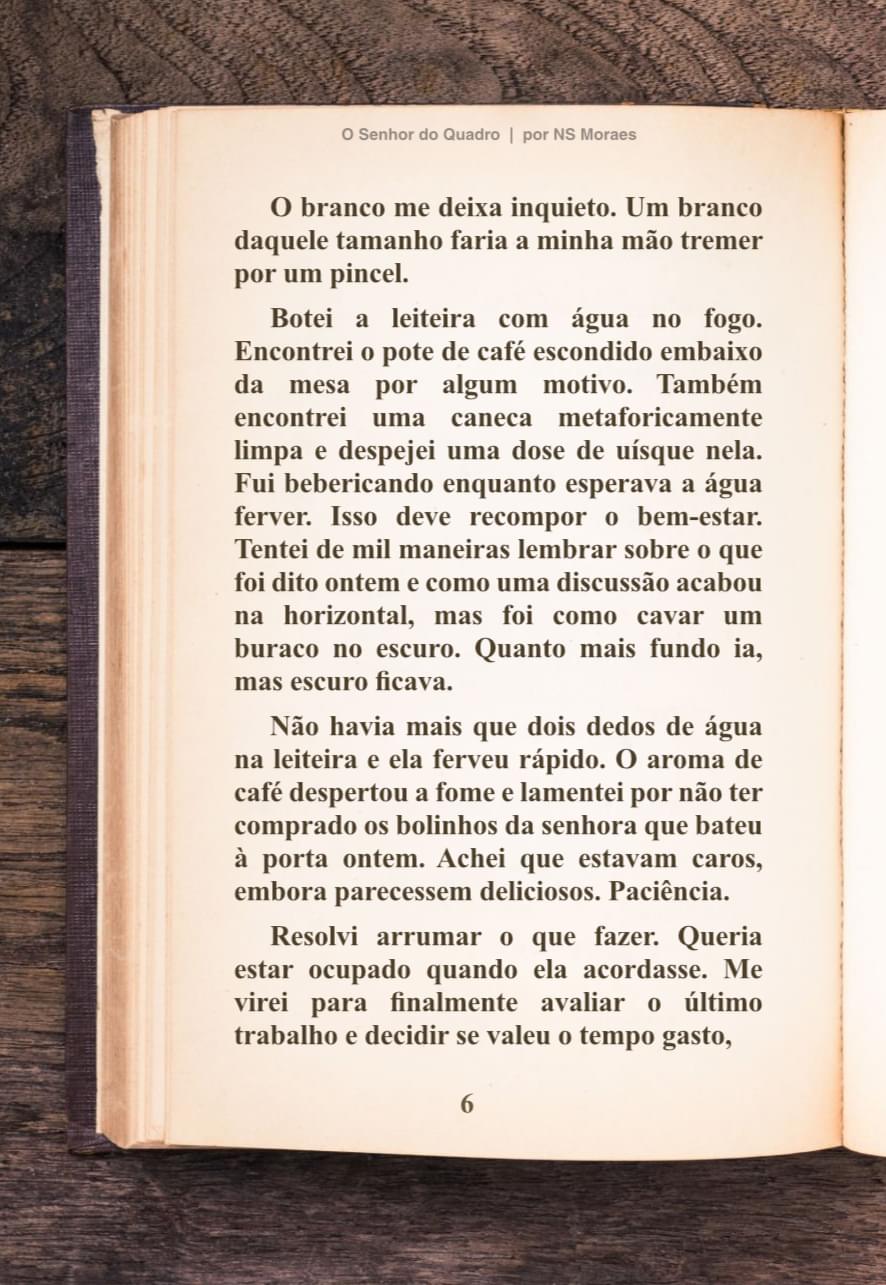 M Leia grátis O Senhor do Quadro Um adorável conto de terror p
