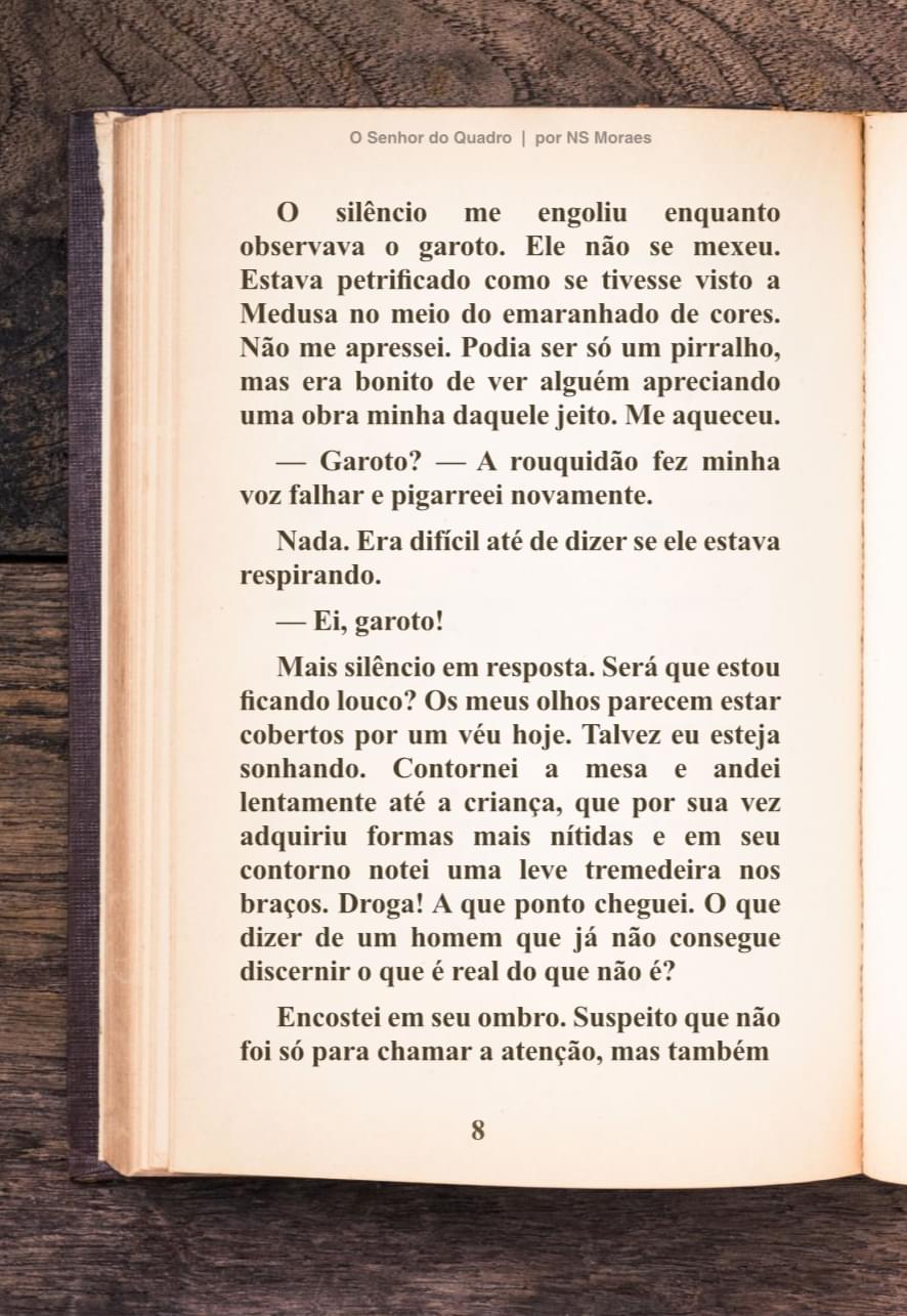 M Leia grátis O Senhor do Quadro Um adorável conto de terror p