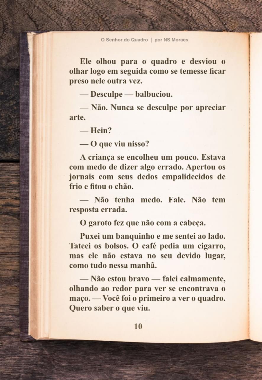 M Leia grátis O Senhor do Quadro Um adorável conto de terror p