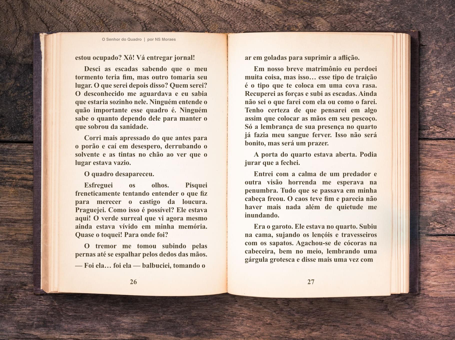 P Leia grátis O Senhor do Quadro Um adorável conto de terror p