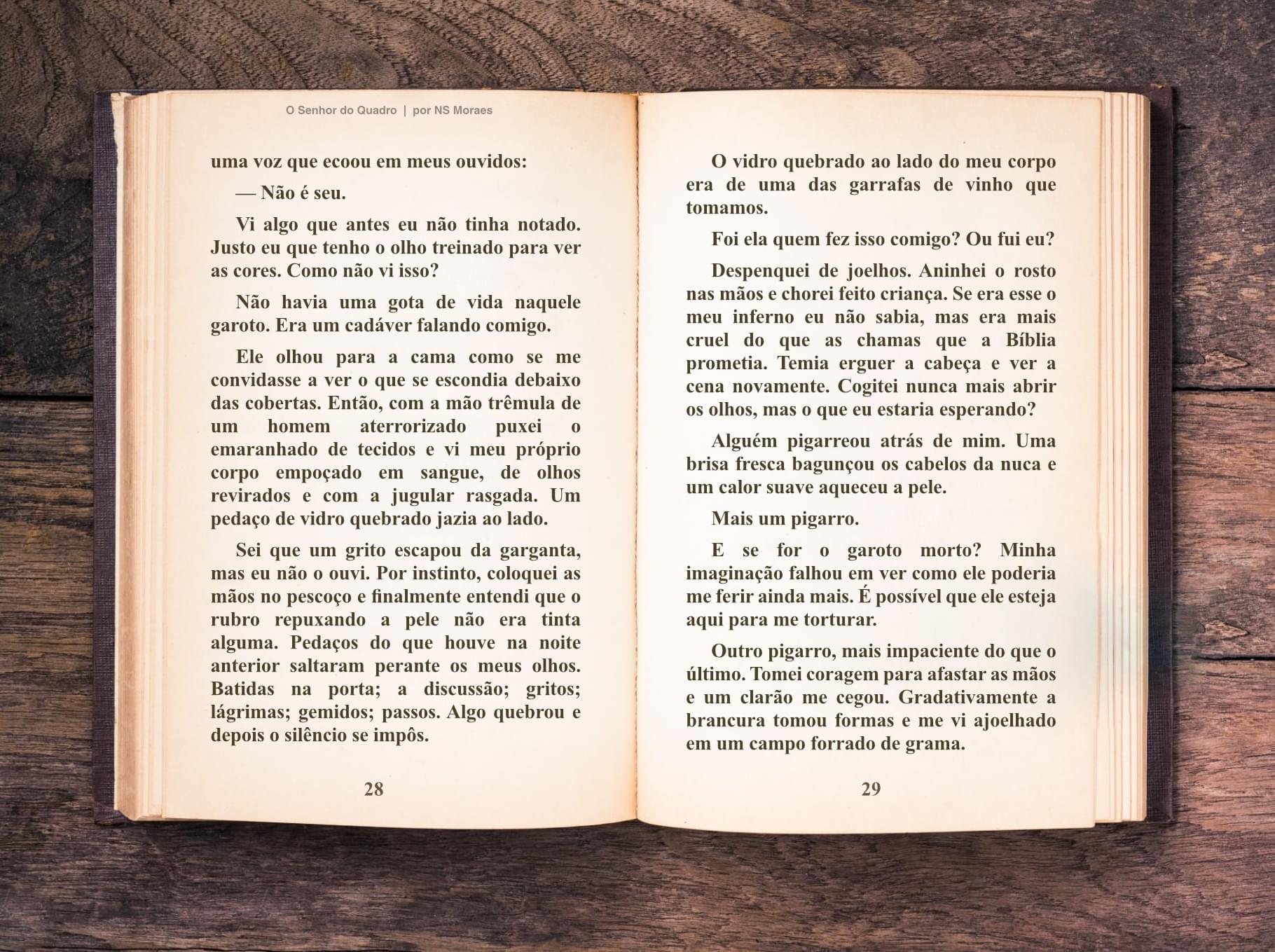 P Leia grátis O Senhor do Quadro Um adorável conto de terror p