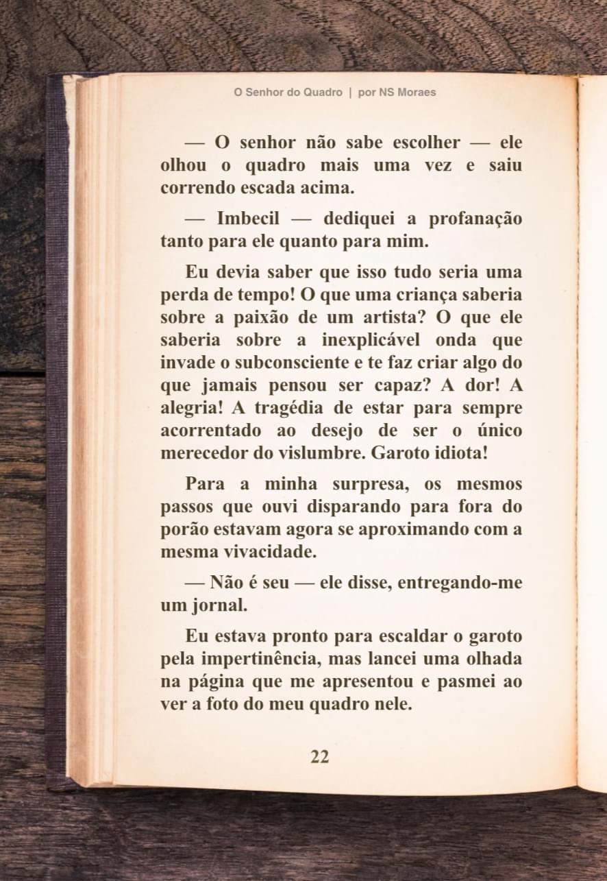 M Leia grátis O Senhor do Quadro Um adorável conto de terror p