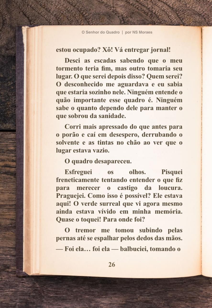 M Leia grátis O Senhor do Quadro Um adorável conto de terror p