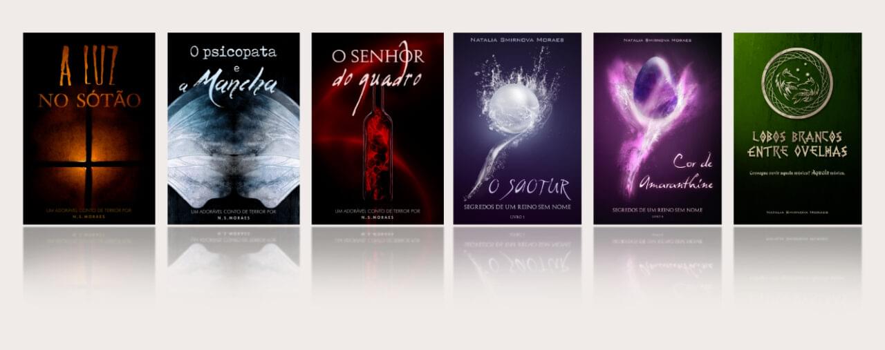 Obras da autora de livros NSMoraes